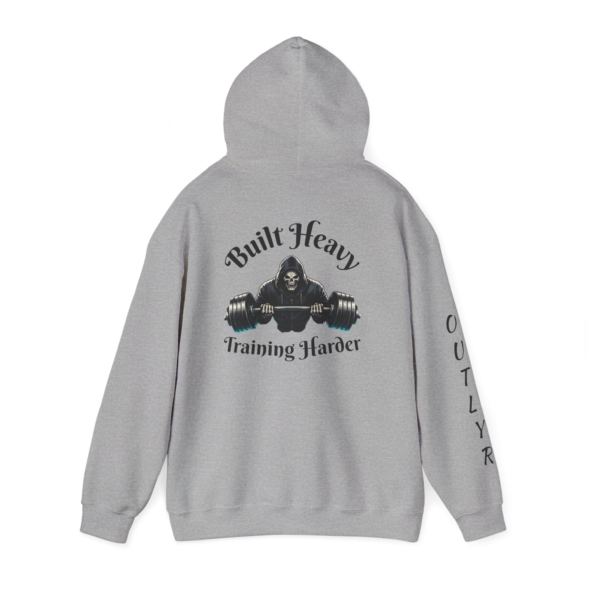 Built Heavy Hoodie — Weightlifting Hooded Sweatshirt