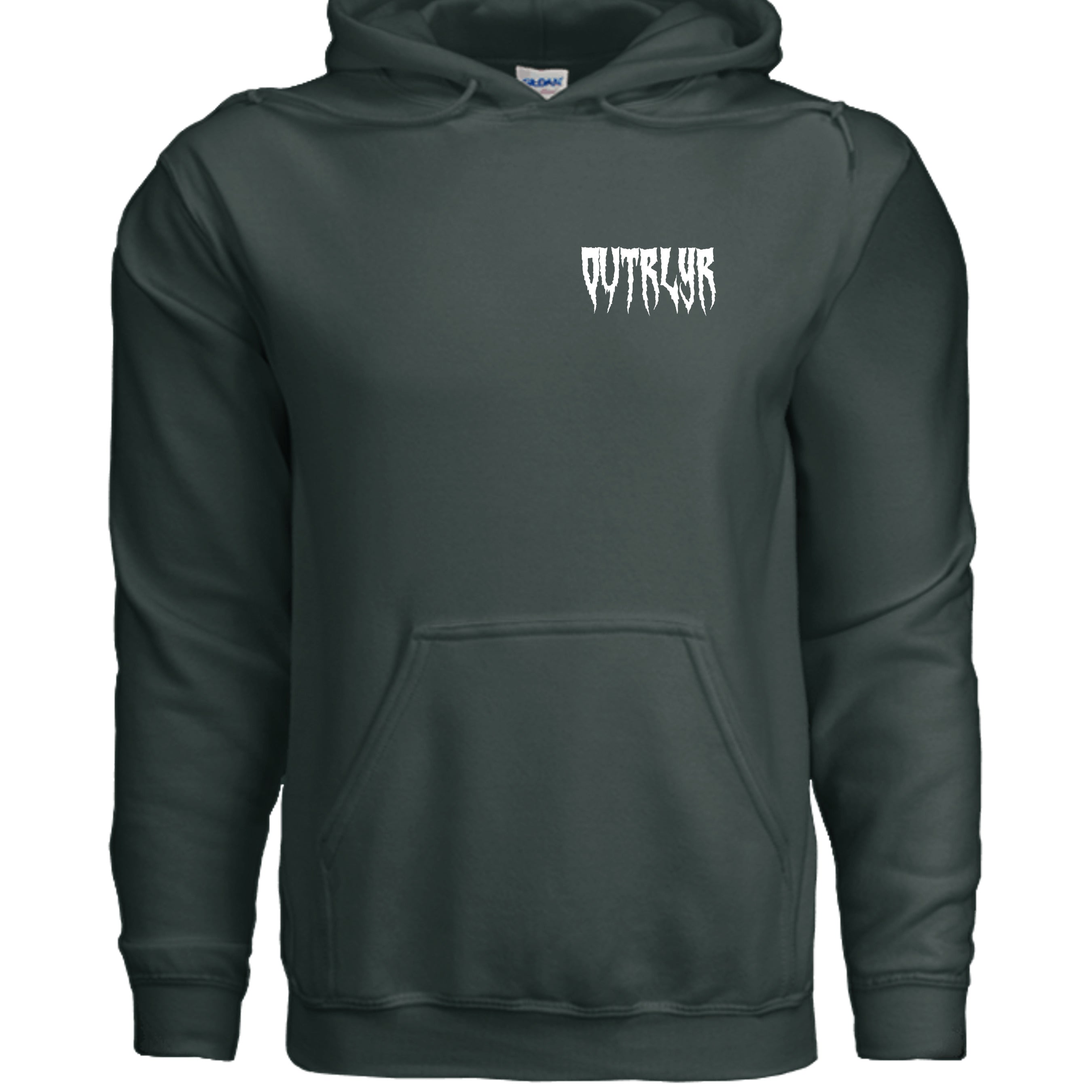 Fan Charcoal Heather - G185 - FRONT